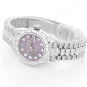 Ladies Rolex President Watch 79159 Mother-Of-Pearl Dial