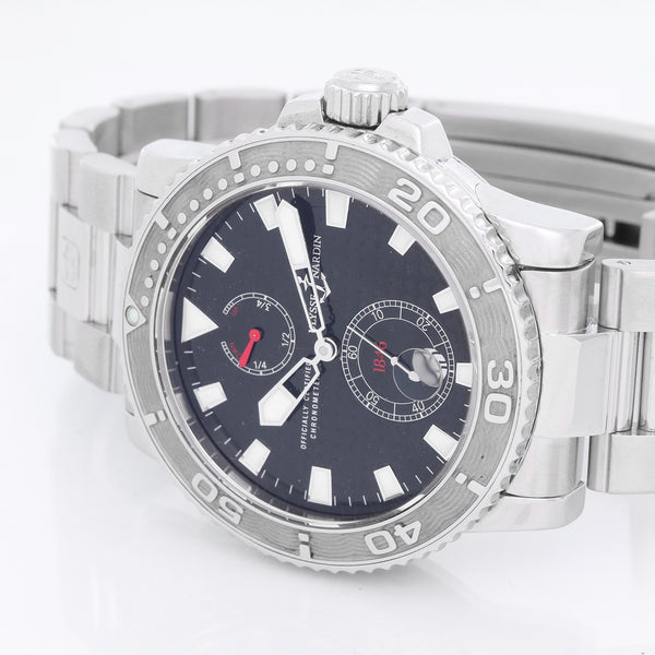 Ulysse Nardin Maxi Marine Stainless Steel Watch 263-33-7/92