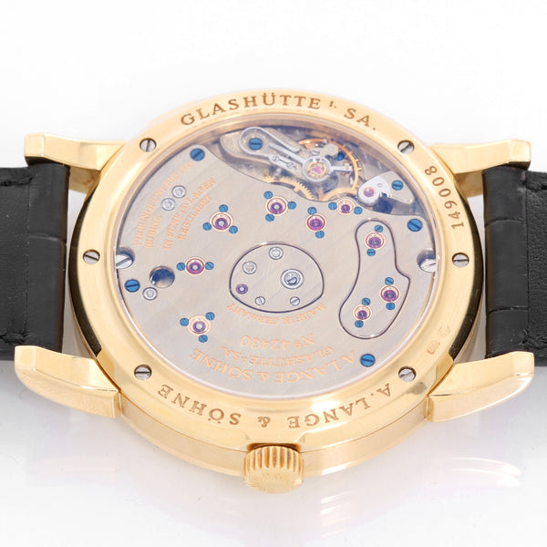 A. Lange & Sohne Lange 1 Moonphase Yellow Gold 109.021