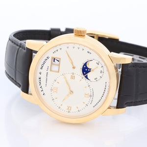A. Lange & Sohne Lange 1 Moonphase Yellow Gold 109.021