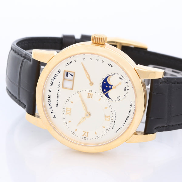 A. Lange & Sohne Lange 1 Moonphase Yellow Gold 109.021