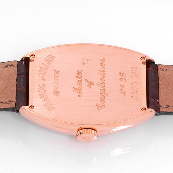 Franck Muller Master Banker  Men's Watch Ref 5850 MB