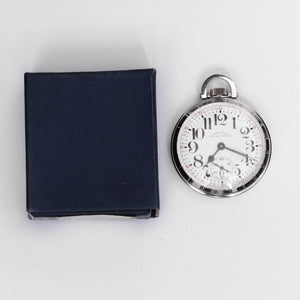 Hamilton Stainless Steel Railway Special Pocket Watch