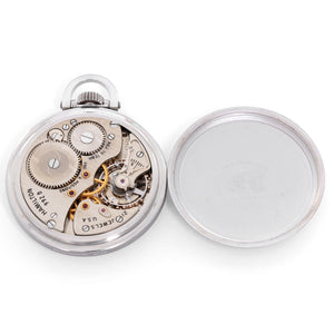 Hamilton Stainless Steel Railway Special Pocket Watch