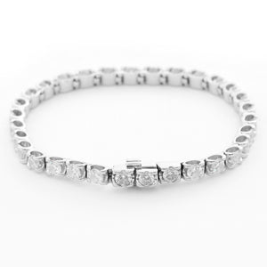 Roberto Coin 18K White gold Cento Collection Tennis Bracelet