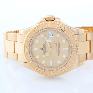 Rolex Yacht - Master Men's Watch 16628 Champagne Dial