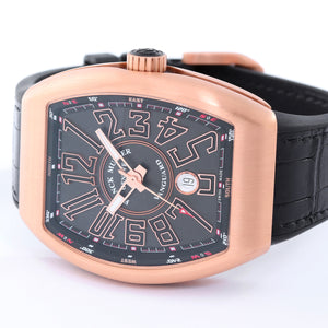 Franck Muller Vanguard 18K Rose Gold Men's Watch  V45 SC DT 5N BRN