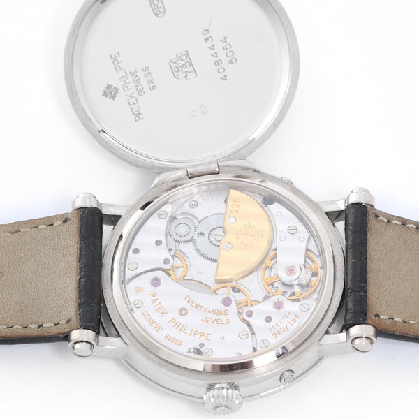 Patek Philippe Moonphase Calendar 18K Watch 5054 G-001 or 504G