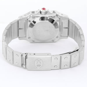 Extremely Rare Cartier Platinum Santos Ladies Watch