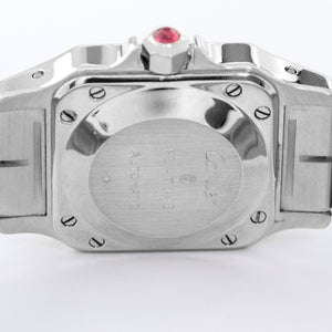 Extremely Rare Cartier Platinum Santos Ladies Watch