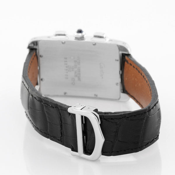 Cartier Tank Americaine (or American) Chronograph Men's Watch W2603356