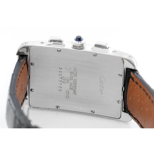 Cartier Tank Americaine (or American) Chronograph Men's Watch W2603356