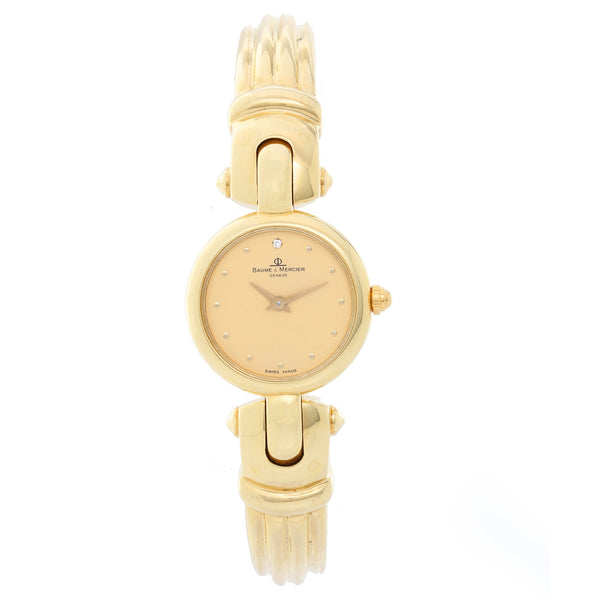 Baume & Mercier 18K Yellow Gold Vintage Watch
