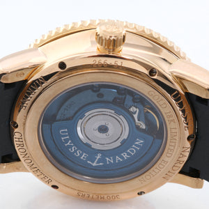 Ulysse Nardin Marine Diver 18K Rose Gold Watch