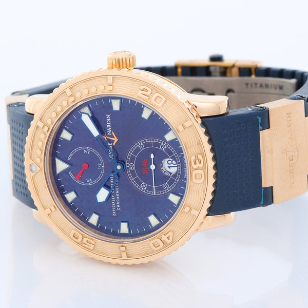Ulysse Nardin Marine Diver 18K Rose Gold Watch