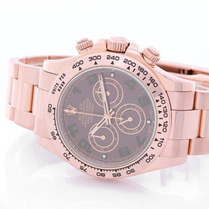 Rolex Cosmograph Daytona Men's Ever Rose Gold Watch 116505