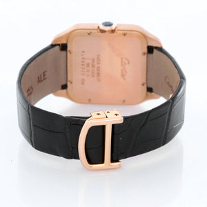 Cartier Santos Ladies Dumont Quartz 18k Rose Gold, W2009251 2788