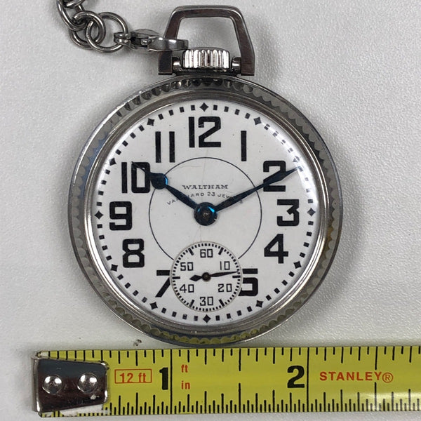 American Watch Co. Waltham Pocket Watch Model 1908 "Railroad Grade"
