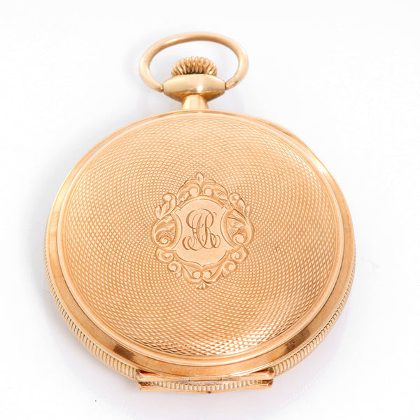American Watch Co. Waltham 14K Yellow Gold Pocket Watch