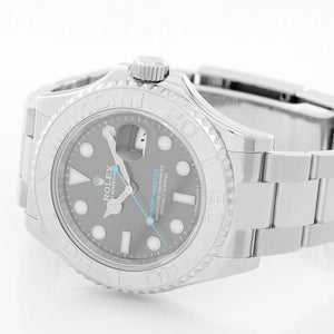 Rolex Dark Rhodium Yacht - Master Men's Stainless Steel Watch 116622