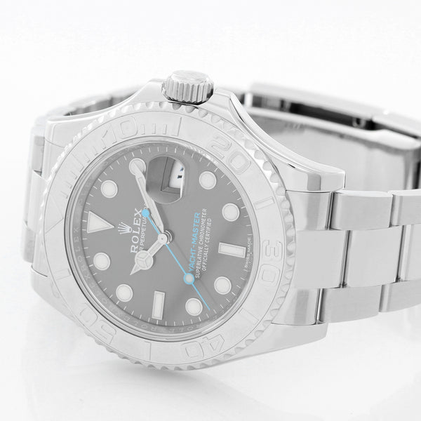 Rolex Dark Rhodium Yacht - Master Men's Stainless Steel Watch 116622