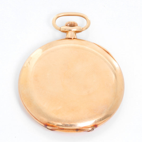 Patek Philippe Hunting Case with Metal Dial Pocket Watch