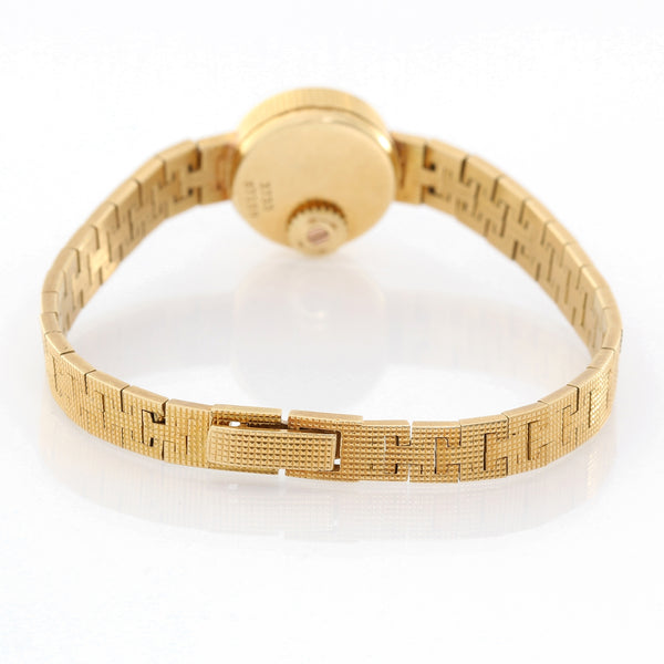 Vintage Piaget 18K Yellow Gold Ladies Watch Ref 3733
