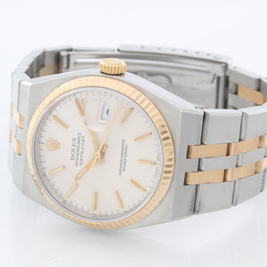 Rolex Oysterquartz Datejust 2-Tone Men's Watch 17013