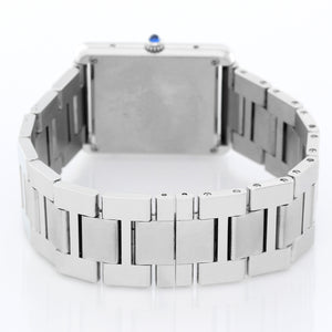 Men's Large Cartier Tank Solo Stainless Steel Watch W5200014