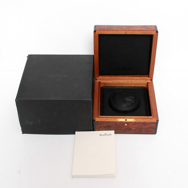 Blancpain Leman Calendar Moonphase Men's 18KYellow Gold Watch 2763-1418A-53