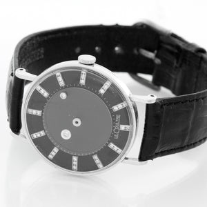 Rare Men's Jaeger-LeCoultre Mystery 14k Galaxy Watch