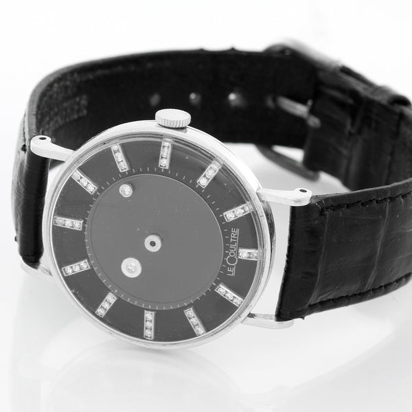 Rare Men's Jaeger-LeCoultre Mystery 14k Galaxy Watch