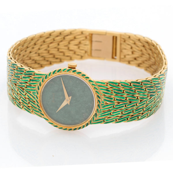 Piaget Dancer Vintage Dress Jade Watch