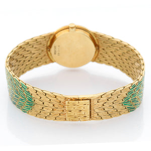 Piaget Dancer Vintage Dress Jade Watch