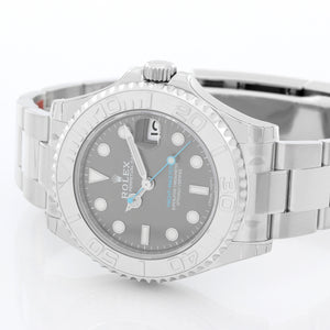 Rolex Dark Rhodium Yacht-Master Men's Stainles Steel Watch 268622