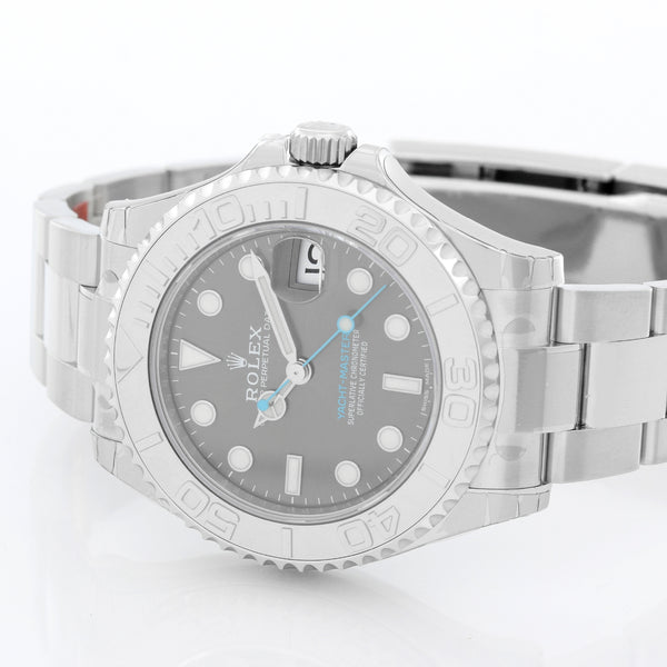 Rolex Dark Rhodium Yacht-Master Men's Stainles Steel Watch 268622