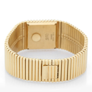 Piaget Emperador 18K Yellow Gold with Lapis Lazuli Diamond Dial Watch