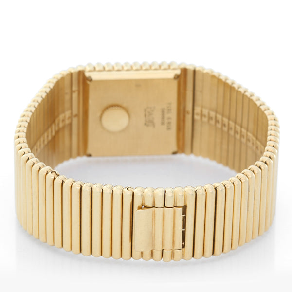 Piaget Emperador 18K Yellow Gold with Lapis Lazuli Diamond Dial Watch