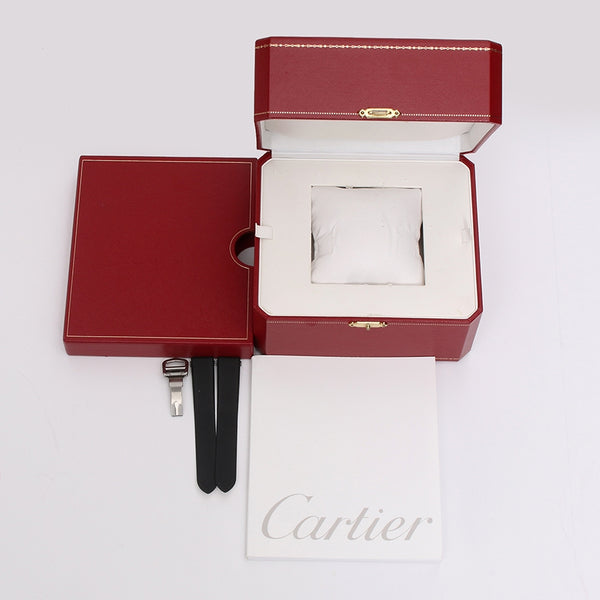 Cartier Roadster Steel & Gold Ladies Small Quartz Watch W62026Y4 2675