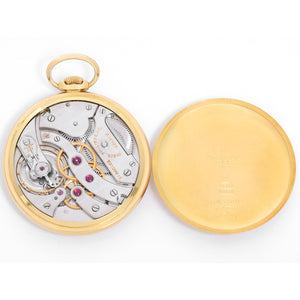Patek Philippe & Co. 18K Gold Open Face Pocket Watch