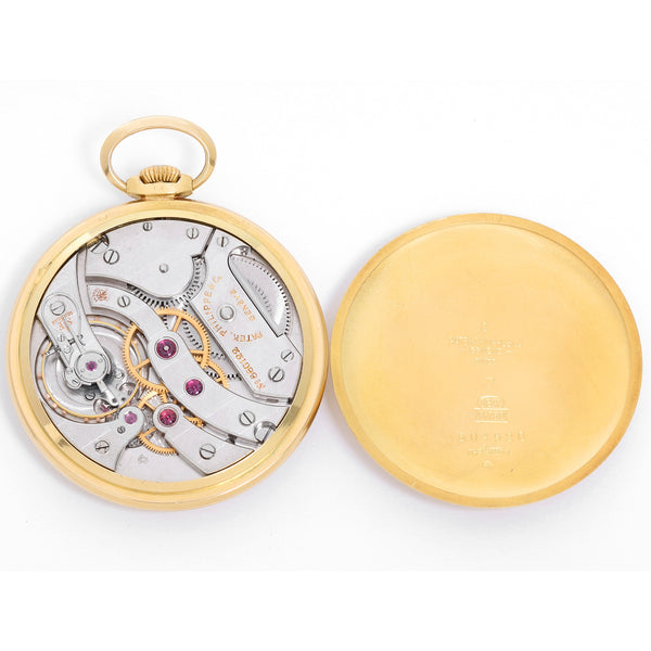 Patek Philippe & Co. 18K Gold Open Face Pocket Watch