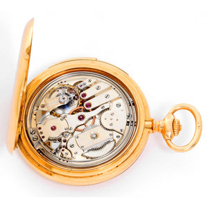 Breguet Minute Repeater Yellow Gold Pocket Watch