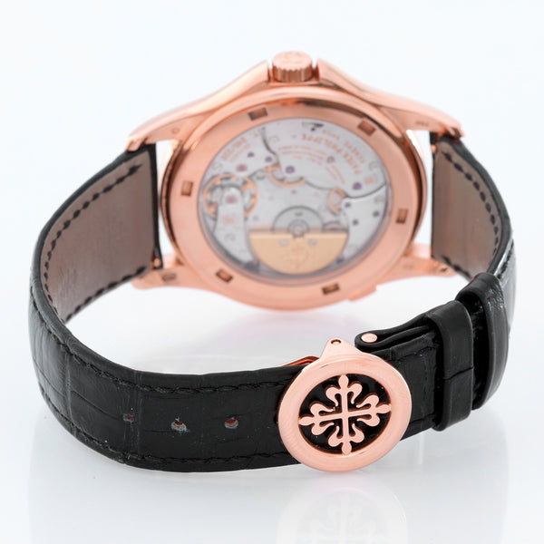 Patek Philippe World Time 18k Rose Gold Men's Watch 5130 R ( 5130R )