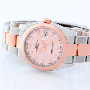 Rolex Datejust Men's Steel & Rose Gold Watch 116201