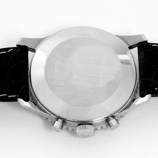 Vintage Breitling Navitimer Men's Steel Chronograph Watch 806