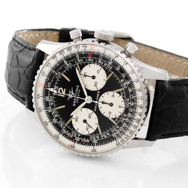 Vintage Breitling Navitimer Men's Steel Chronograph Watch 806
