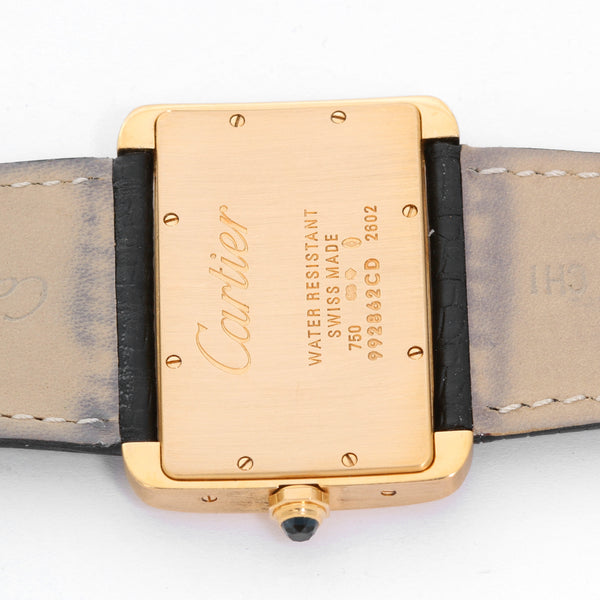 Cartier Tank Divan 18K Yellow Gold Watch W6300556 2602