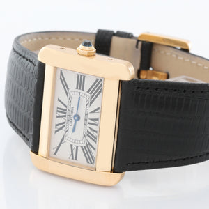 Cartier Tank Divan 18K Yellow Gold Watch W6300556 2602