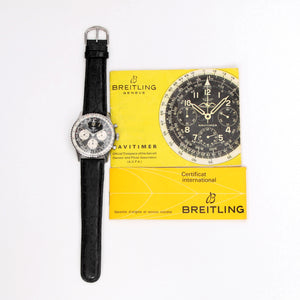Vintage Breitling Navitimer Men's Steel Chronograph Watch 806