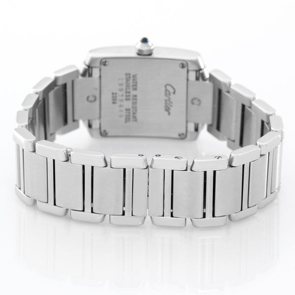 Cartier Tank Francaise Ladies Steel Watch W51008Q3